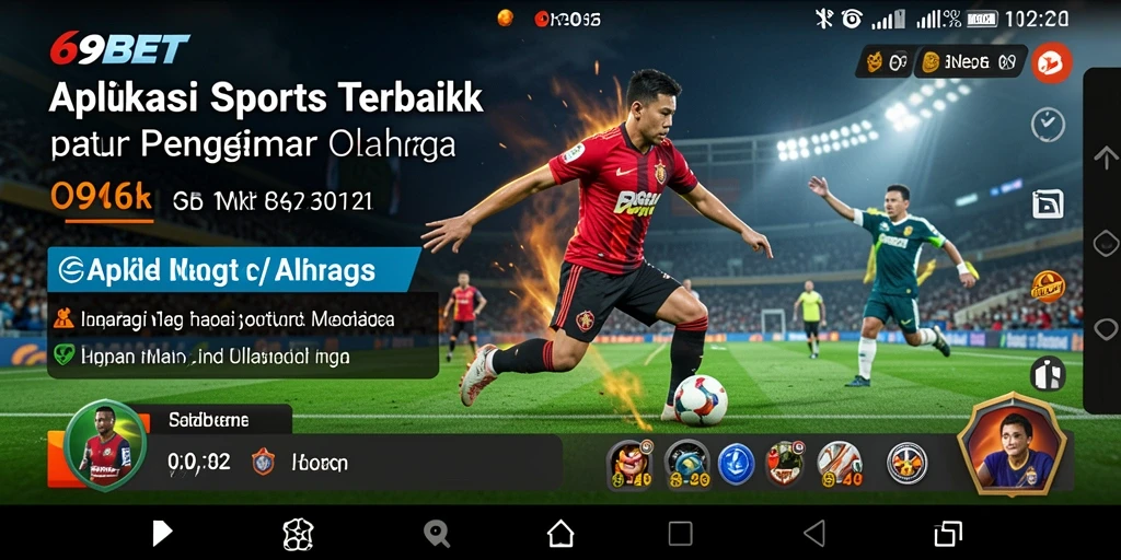 Tampilan gameplay 69BET yang menarik dengan berbagai pilihan olahraga.