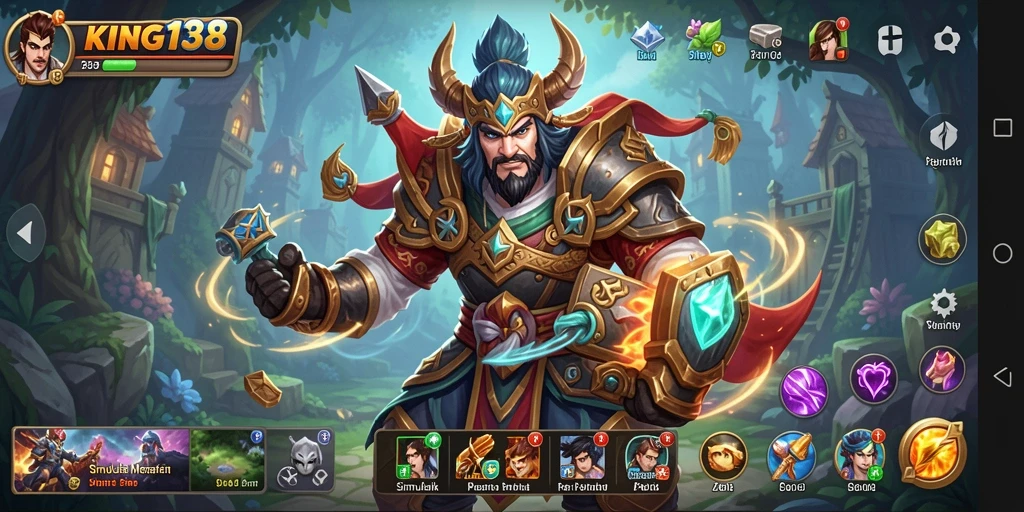 Tangkapan layar utama KING138 menampilkan gameplay simulasi yang mendalam dan menarik.