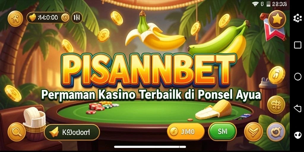 Tampilan menarik dari permainan Kasino PISANGBET yang mengasyikkan.