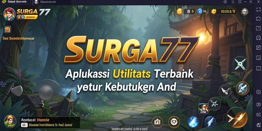 Tampilan antarmuka SURGA77 yang modern dan mudah digunakan.
