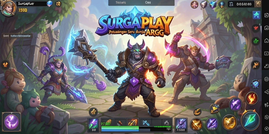 Gameplay seru dan mendebarkan dalam dunia ARPG.