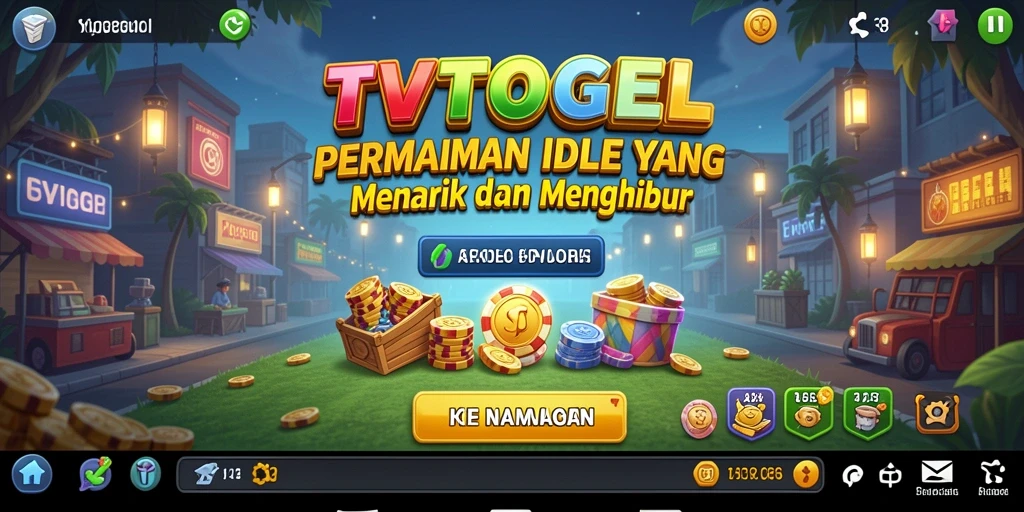 Tampilan gameplay <strong>TVTOGEL</strong> yang menarik dan santai.